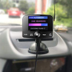 Tốt nhất người bán 2.4 inch TFT Màn hình màu RDS thoa kỹ thuật số radio Receiver trong xe thoa + Adapter - Product Image 4