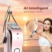 Machine professionnelle d'épilation au laser à diode pour salon de beauté, spa, clinique esthétique, 1600W, 755 808 1064nm