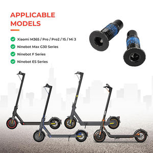 Vis de guidon originales pour trottinettes électriques <span class=keywords><strong>Xiaomi</strong></span> <span class=keywords><strong>M365</strong></span>/1S/Essential/PRO Ninebot ES1/ES2/ES Ninebot Max G30 - Product Image 2