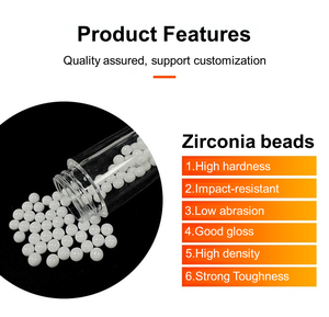 Bolas de molienda de Zirconia para molino de bolas, cuentas de óxido de circonio estabilizadas con itrio, bolas de rodamiento de cerámica de alta resistencia al desgaste - Product Image 3