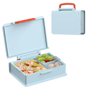 Nuovo materiale ABS rilasciato Lunch Box portatile Bento Box Lunch Bento Box con manico