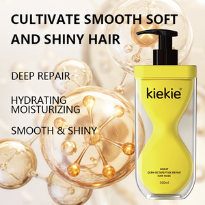 <span class=keywords><strong>Masque</strong></span> capillaire après traitement chimique, octapeptide, protéine de germe de blé, <span class=keywords><strong>masque</strong></span> réparateur pour cheveux abîmés par la permanente, la coloration, 500 ml - Product Image 4