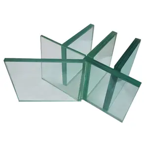 Rekabetçi fiyat sertleştirilmiş lamine glassCEcertificate güvenlik sertleştirilmiş lamine şeffaf PVB SGPlaminated cam tedarikçiler