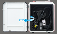 Machine de nettoyage au Laser 100w, brumisateur, facile à monter, valise