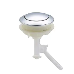 New fashion made in China plastic toilet dual flush push button