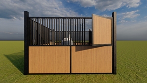 Kotak kuda sementara, ekonomis tahan cuaca perlindungan portabel untuk balap kuda dan penggunaan luar ruangan - Product Image 3