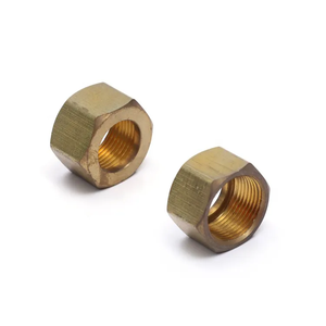 Kích Thước Tùy Chỉnh CNC Gia Công Chính Xác 1/8 " - 1" Brass Chủ Đề Khóa Chèn Phù Hợp Hexagon <span class=keywords><strong>Hex</strong></span> Nut - Product Image 1