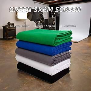 <span class=keywords><strong>Fond</strong></span> de Photo de Mariage Écran <span class=keywords><strong>Vert</strong></span> 3x6m pour Studio et Éclairage de Caméra en Direct, en Mousseline - Product Image 2