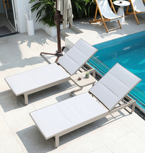 Muebles de Jardín tejidas a mano-tiempo de mimbre y óxido de aluminio <span class=keywords><strong>tumbona</strong></span> al aire libre <span class=keywords><strong>tumbona</strong></span> sillas para piscina - Product Image 4
