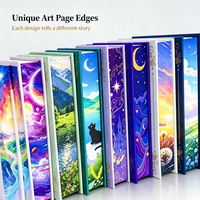 Livre personnalisé de haute qualité avec couverture rigide colorée, reliure parfaite, bords pulvérisés, impression UV, service d'impression personnalisé