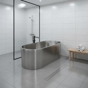 Bañera Cuadrada de Acero Inoxidable 304 Personalizada y Reforzada <span class=keywords><strong>para</strong></span> Salón de Belleza, Terapia de Calor y Frío, Bañera Adicional - Product Image 5