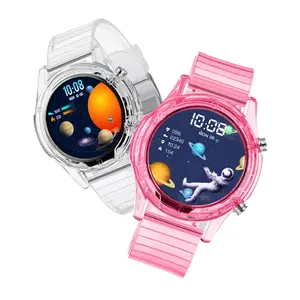 S10 Children Smartwatch Round Touch Cartoon Color Bracelet Alarm Waterproof Phone Call Wrist Kids Smart Watch