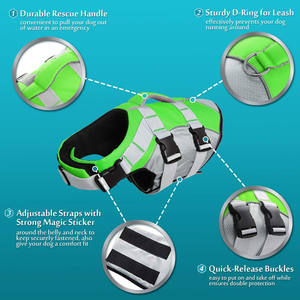 Gilets <span class=keywords><strong>de</strong></span> sauvetage <span class=keywords><strong>pour</strong></span> animaux <span class=keywords><strong>de</strong></span> compagnie, <span class=keywords><strong>veste</strong></span> flottante réfléchissante <span class=keywords><strong>pour</strong></span> <span class=keywords><strong>chien</strong></span> d'été avec poignée <span class=keywords><strong>de</strong></span> sauvetage, gilet <span class=keywords><strong>de</strong></span> sauvetage réglable <span class=keywords><strong>pour</strong></span> chiens <span class=keywords><strong>de</strong></span> petite, moyenne et grande taille - Product Image 3