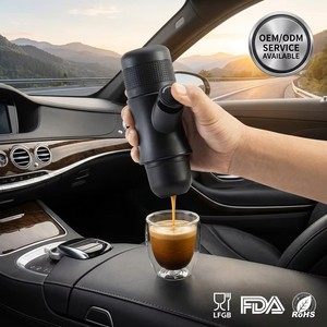 Macchina per <span class=keywords><strong>Espresso</strong></span> Portatile Manuale - 15 Bar, per Caffè in Polvere - Attrezzatura Compatta per Auto e Hotel - OEM/ODM - Product Image 5
