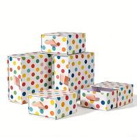 Boîte en carton personnalisée pour bijoux, avec logo imprimé sur mesure, pour boucles d'oreilles, bagues, colliers, bracelets