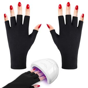 Protection professionnelle pour manucure Nail Art soins de la peau gant sans doigts protéger les <span class=keywords><strong>gants</strong></span> de Protection <span class=keywords><strong>Anti</strong></span> <span class=keywords><strong>UV</strong></span> pour lampe à <span class=keywords><strong>ongles</strong></span> Gel - Product Image 1