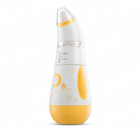 Aspirateur nasal électrique 2-en-1 pour bébé, irrigateur silencieux <30dB, système de rinçage des sinus, nettoyeur de nez rechargeable, sans BPA, de qualité médicale
