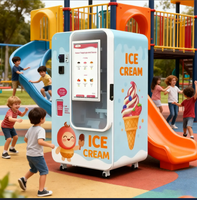 Máquina Expendedora de Helados Inteligente Totalmente Automática con Pantalla Táctil para Autoservicio 24 Horas