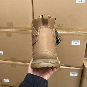 Nouvelles Chaussures de Sécurité Montantes pour Hommes 2026 – Anti-écrasement, Anti-perforation, Embout en Acier, Cuir de Vachette Première Couche - Product Image 4