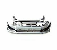 Kit carrosserie pour Toyota Prado LC150 2018 - 2023, lèvre de pare-chocs avant avec lampe, diffuseur arrière, accessoires de voiture, lifting