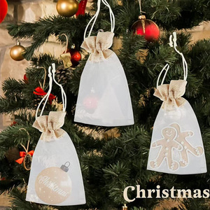 Bolsas de Organza para Regalos, Dulces y Joyería, Personalizadas con Logotipo, Impresión en Serigrafía y Estampado en Caliente, Resistentes y Duraderas, Venta al Por Mayor - Product Image 2