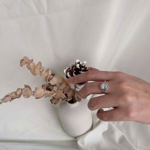 Dylam Low MOQ High Quality Delicate Luxury 5A Level <b>CZ</b> Stone Wedding <b>Rings</b> S925 Sterling Silver <b>Rings</b> Jewelry Design for Women - Product Image 3