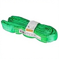 Sling rond en polyester 2 tonnes 7 mètres pour grue de levage avec garantie d'un an