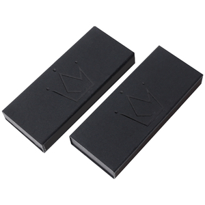 Allumettes noires personnalisées dans une boîte d'allumettes avec revêtement UV gaufrage mat <span class=keywords><strong>grand</strong></span> <span class=keywords><strong>emballage</strong></span> <span class=keywords><strong>cadeau</strong></span> personnalisé - Product Image 5