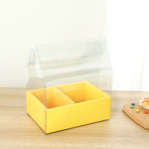 Plegable Día DE NACIMIENTO Favor DE <span class=keywords><strong>BODA</strong></span> Regalo Caja de pastel y flor transparente - Product Image 5