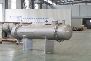 Scambiatori di Calore Tubolari in Acciaio Inox Personalizzati per il Raffreddamento delle Acque Reflue nell'Industria Pesante - Product Image 6