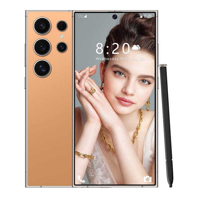 Mobile Cell Phone S24 ultra 4GB+64GB HD OEM Unlocked Dual Card Android 12 Smartphone Unlocked Mobile Phones for S24 ultra