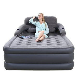 Cubierta de tela para acampar Queen Well Spring Topper Store <span class=keywords><strong>Near</strong></span> <span class=keywords><strong>Me</strong></span> <span class=keywords><strong>Inflable</strong></span> King Size Latex Air Memory Foam Colchón de compresión - Product Image 2