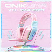 ONIKUMA X13 Casque stéréo de jeu filaire sur l'oreille Casque DJ professionnel pour studio d'enregistrement