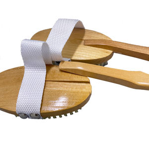 Cepillo de baño de madera para lavar la piel, cerdas de Sisal Natural, exfoliación para celulitis, cepillo corporal de limpieza para piel ligera, marco de bambú - Product Image 6