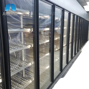 ARKREF Cave à bière commerciale pratique pour magasin, porte de cave à bière 30 * 80 * Affichage, refroidisseur à marche-pied avec porte en verre - Product Image 1