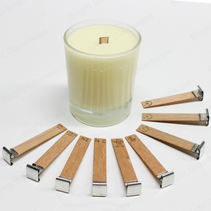 Manufacture Environmentally Friendly Wooden <strong>Wicks</strong> Smokeless Log <strong>Wick</strong> Decoration Candle Wood <strong>Wicks</strong> - Product Image 4