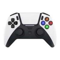   Manette de jeu sans fil pour PS4, PC, téléphone, Steam, manette de jeu à double vibration pour console et jeu mobile