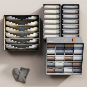 Organisateur de <span class=keywords><strong>rangement</strong></span> pliable à un niveau pour sous-vêtements, idéal pour les voyages et la maison – Compartiments pour chaussettes, soutiens-gorge et caleçons – Le compagnon idéal pour un <span class=keywords><strong>rangement</strong></span> efficace - Product Image 6
