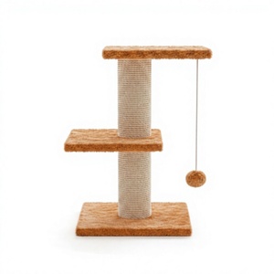 High-quality <b>scratching</b> post Ginger Barsik for <b>cats</b> and kittens of all breeds and sizes. - Product Image 1
