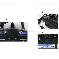 Flysky RC Simulator FS-SM600 6CH USB simulateur Support G6 G7 FMS Pour 3D Hélicoptère Avion mode 1/mode2