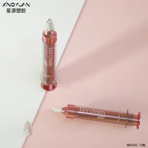 Flacon pompe sans air pour produits de beauté, emballage de crème, rechargeable, flacon de sérum sans air de 10ml