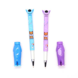 चिड़ियाघर पशु थीम जेल पेन 0.5 मिमी चिकनी लेखन कुत्ते के लिए - Product Image 5