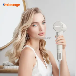 Uniorange 1600W Strong Wind Leafless Professional Portable Salon Barber High Quality Household Ionic Blow Dryer Hotel Hair Dryer