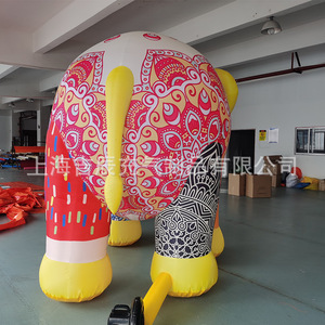 Inflatable Cartoon <b>Elephant</b> PVC Large Size For Events <b>Decorations</b> - Product Image 2