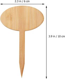 ป้ายชื่อต้นไม้ไม้ไผ่สำหรับสวนกลางแจ้ง - Product Image 2