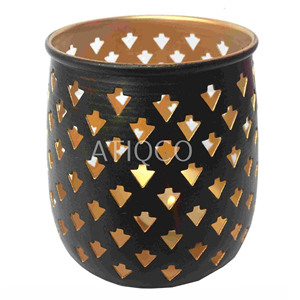 Decoración de eventos, luz de té, diseño de flecha votiva de hierro, portavelas de Metal, soporte de vela elegante, decoración de fiesta y función votiva - Product Image 1