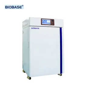 حاضنة CO2 من BIOBASE لعرض مارس الماضية سعة 50 لتر معدات تحكم وأداة حضانة ثاني أكسيد الكربون العلمية مغطاة بالهواء والماء