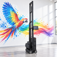 Printer Dinding Digital 3D Vertikal dan Mesin Pencetak Lukisan Dinding untuk Seni Digital