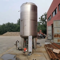 Cuve de Fermentation Conique en Acier Inoxydable SUS304 de Qualité Alimentaire pour Vinaigre, Équipement Industriel de Fermentation d'Acide Acétique