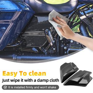 RACEPRO Moto Hydro-Dip Carénage de Batterie Latérale en Fibre de Carbone pour <span class=keywords><strong>Harley</strong></span> Touring Electra Street Road Glide - Product Image 4